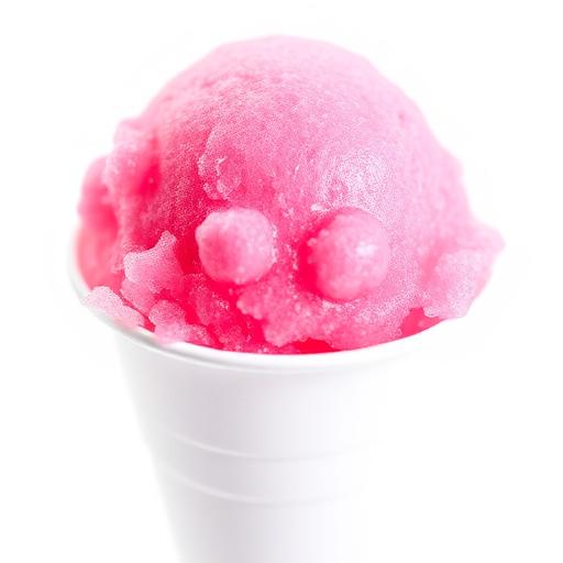 Bubble Gum snow cone