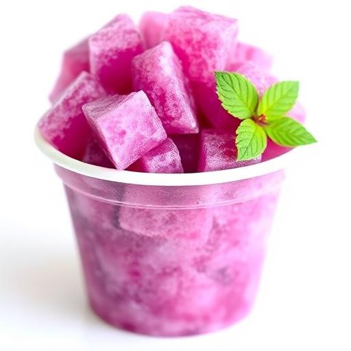 Grape snow cone