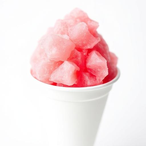 Watermelon snow cone
