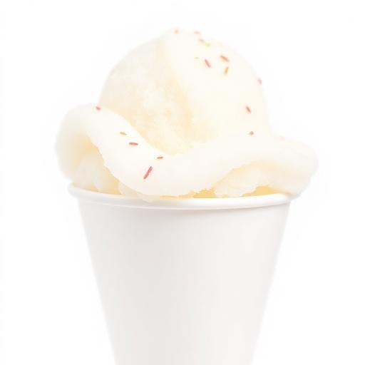 Wedding Cake snow cone